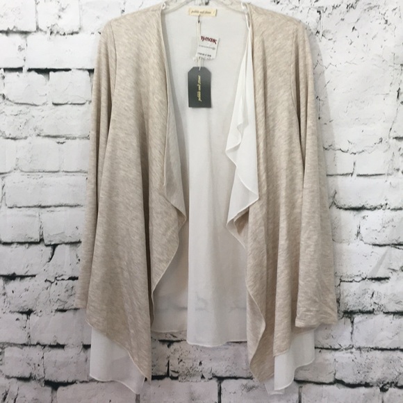 pebble and stone Sweaters - NWT Pebble and stone dressy cardigan